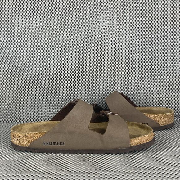 Birkenstock Arizona Sandals Adult 37 L11 M9 Brown Buckle Casual Made In Germany - Picture 3 of 16